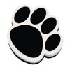 Ashley Productions® Magnetic Whiteboard Eraser, Black Paw, Pack of 6 - 3 of 3