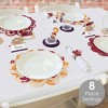 Big Dot of Happiness Friends Thanksgiving Feast - Friendsgiving Paper Charger and Table Decorations - Chargerific Kit - Place Setting for 8 - 2 of 4