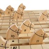 Toy Time Vintage-Style Wooden Tabletop Horse Race Game for Adults and Kids - 3 of 4
