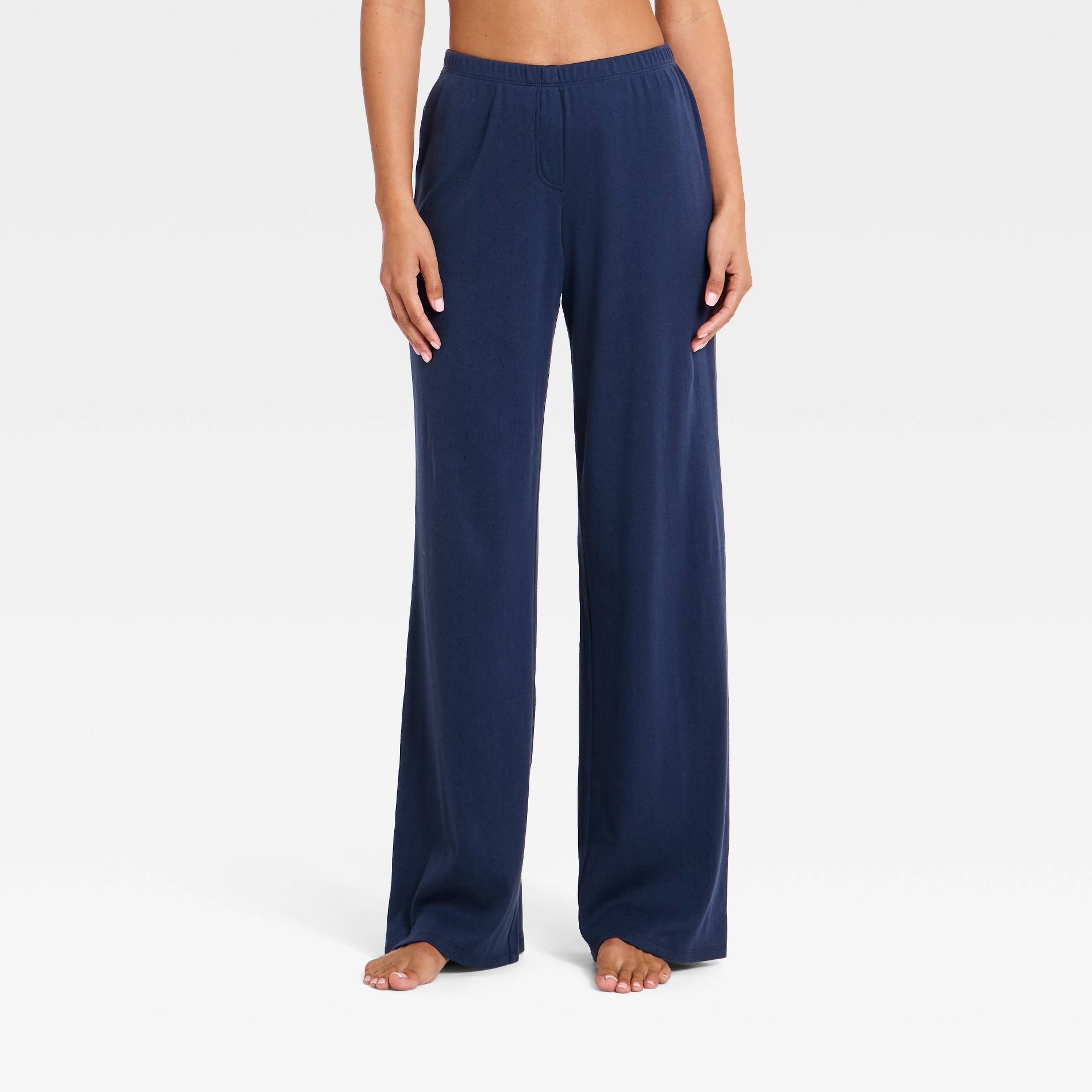 Women's Knit Wide Leg Pajama Pants - Wild Fable™