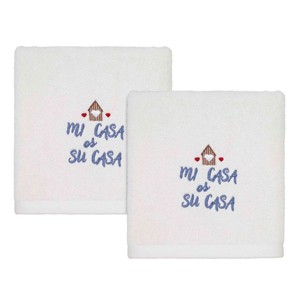 Avanti My House is Your House 2-Pack Hand Towel Set - 1 of 3