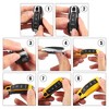 Unique Bargains Car Remote Key Cover Set for Porsche Cayenne Panamera - 3 of 4