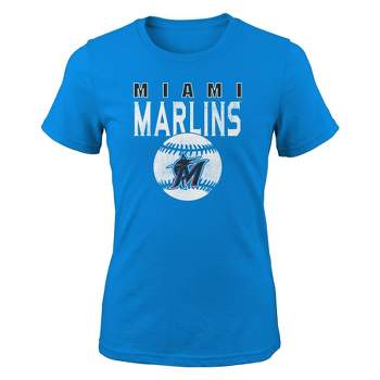 Nike City Connect (MLB Miami Marlins) Women's Mid V-Neck T-Shirt