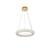 Elegant Lighting Bowen 1 - Light Chandelier in  Satin Gold - 2 of 4