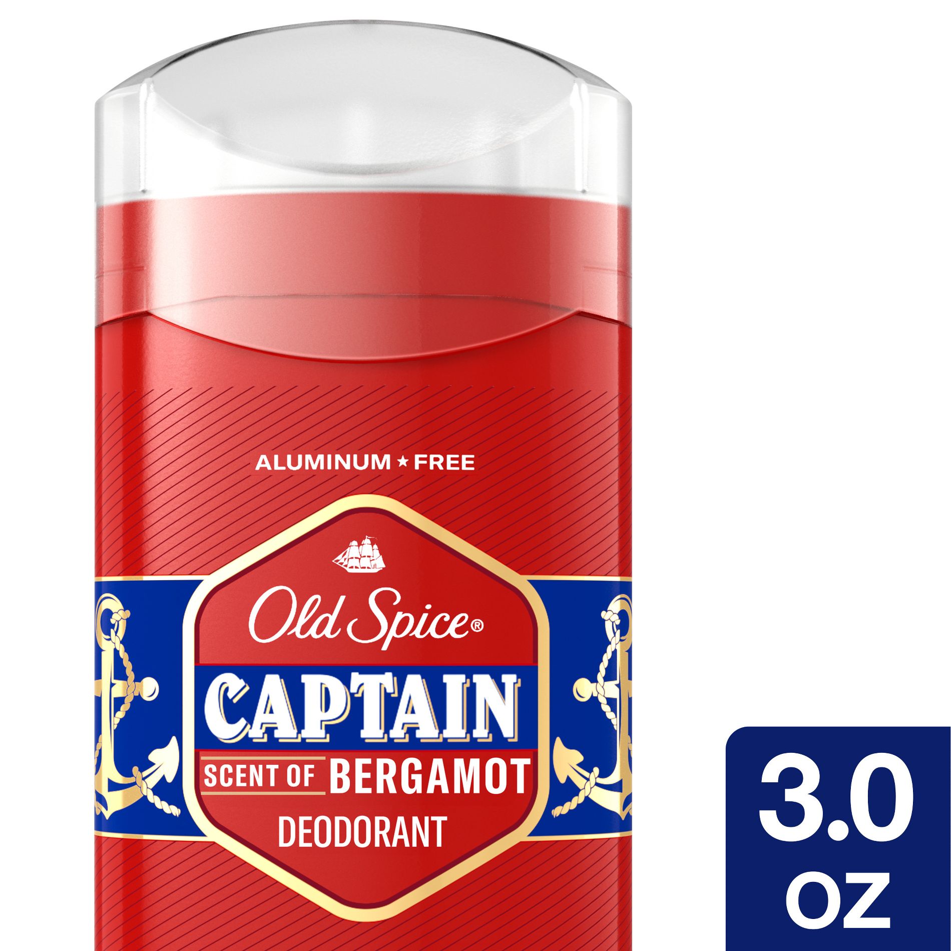 Old Spice Men's Red Collection Captain Deodorant - 3oz