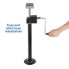 4 Pack Adjustable RV Slide Out Support Jacks - Heavy-Duty Steel, 10,000 lbs Capacity, Height Range 21.06" to 34.25", Black RV Support Jacks - 4 of 4