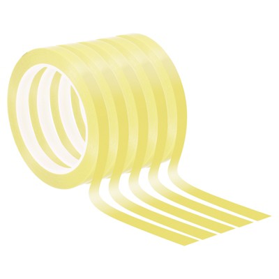 Unique Bargains Adhesive Versatile DIY Art Graphic Chart Thin Whiteboard Tape 5 Pcs