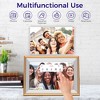 ELIME 10.1 inch WiFi Frameo Digital Photo Frame - Aluminum Frame - 3 of 4