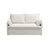 Okak Comfy Corduroy Out Sofa Bed with Side Storage Convertible Sleeper Couch Futon with USB/C-TYPE Charging Ports for Living Room - 4 of 4