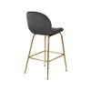 Meridian Furniture,Paris Grey Velvet Stool, Set of 2 - 2 of 4