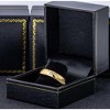 Jewelry Avalanche 5mm Dome Gold Tungsten Diamond Wedding Band Men Women - 4 of 4