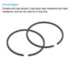 Unique Bargains Durable High Tensile Piston Ring Set 2 Pcs - 4 of 4