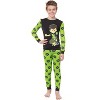 Ben 10 Boys' Cartoon Omnitrix Tossed Print Character Tight Fit Pajama Set Multicolored - 3 of 4