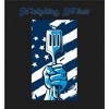 "In Tailgating We Trust" American Flag And Spatula Adult Crew Neck Long Sleeve Shirt - 2 of 2