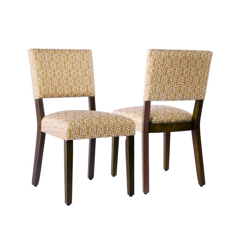 Set of 2 Open Back Dining Chairs - HomePop, 1 of 16