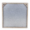 Cheung's Cheung's Painted Compass on Galvanized Backdrop with Wood Frame Wall Décor, Gray - 4 of 4