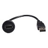 PAC® 12-In. Dash-Mount USB Extension, USBDMA1 in Black - 4 of 4