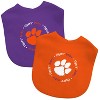 BabyFanatic Officially Licensed Unisex Baby Bibs 2 Pack - NCAA Clemson Tigers - 2 of 4