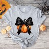 Simply Sage Market Women's Coquette Halloween Pumpkin Short Sleeve Graphic Tee - 3 of 4