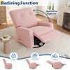 Recliner Chairs, Swivel Rocker Recline, Glider Recliner Nursery Chair for Adults, 360° Swivel Glider Rocking Chair for Living Room, Bedroom, Office - 3 of 4