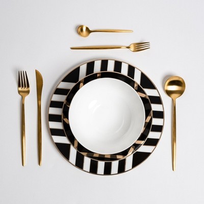 Ozarke Amadeus Dining Plates & Bowls Set - Multicolor
