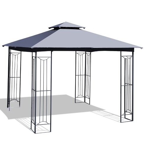 Heavy duty shop steel frame canopy