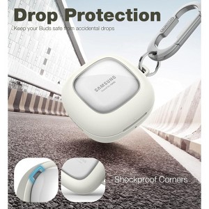 SURITCH Protective Case for Samsung Galaxy Buds FE(2023)/Buds 2 Pro(2022)/Buds 2(2021)/Buds Pro(2021)Buds Live(2020) - 1 of 3