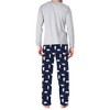 SLEEPHERO Crew Neck Long Sleeve Tee Shirt with Fleece Pajama Pants with Pockets - 3 of 4