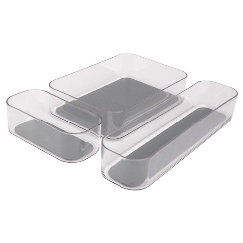 Lexi Home 3-Piece Acrylic Drawer Organizer Set - image 1 of 4