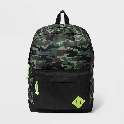 Kids' Camo Print Backpack - Cat & Jack™ Green