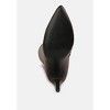 Indulgent High Heel Croc Calf Boots Women - 2 of 4