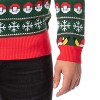 Seven Times Six Pokemon Men's Santa Pikachu Holiday Fair Isle Ugly Christmas Sweater Green - 4 of 4