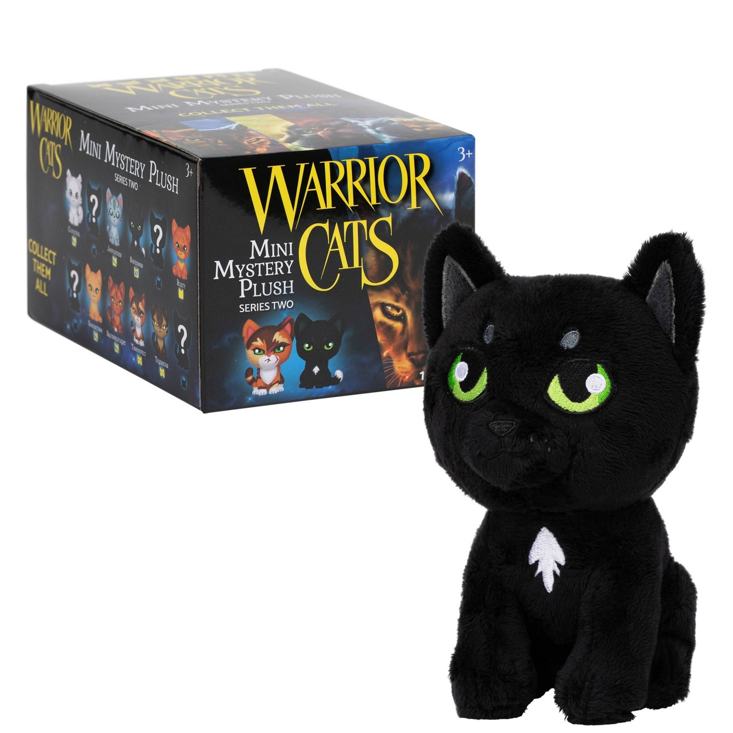 Детская мягкая игрушка Warrior Cats Mini Mystery Plush - Series 2 — фото 6