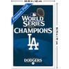 Trends International MLB Los Angeles Dodgers - 2024 World Series Team Logo Framed Wall Poster Prints - 3 of 4