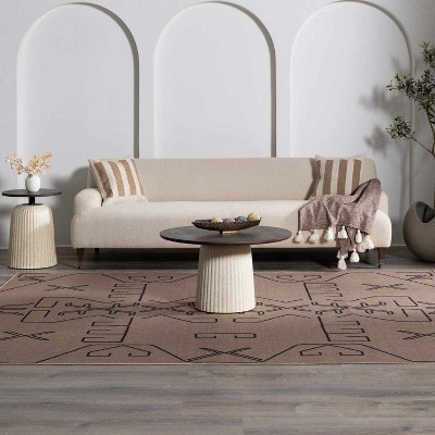 Hauteloom Hamid Washable Jutely Rug