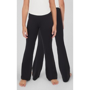 90 Degree By Reflex 2 Pack Girls Interlock Everyday Cargo Flare Pant and Girls Interlock Everyday Flare Leg Pant - 1 of 4