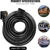 30 Amp 100FT Rv Extension Cord Rated for 110/220V,Tt-30P/Tt-30R with Led,Extension Cord Waterproof Etl STW 10AWG/3C - 2 of 4