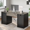 Bestier 59” Computer Desk with 4 Drawers, Office Executive Desk with File Drawer, Keyboard Tray for Home Office - 2 of 4