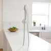 Unique Bargains Food Tongs Pointed Head Food Tong Stainless Steel Design Dishwasher Safe Stainless Steel 10 Inch 1Pcs - 2 of 3