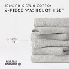 Set Of 4 Bath Towels, 100% Super Plush Premium Cotton, Washcloths and Hand Towels - Becky Cameron - 2 of 4