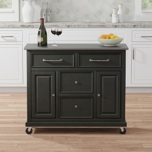 Glenwillow Home Kitchen Cart with Locking Casters - No-Tool Assembly - 1 of 4