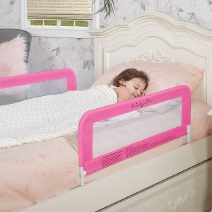 Dream On Me Lightweight Mesh Security Adjustable Bed Rail Double Pack - 1 of 3