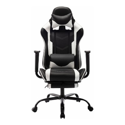 Blackarc Zulu Gaming Desk And Chair Set, Ergonomic Gaming Chair With Usb  Massage, Slide-out Footrest, And Detachable Headrest Pillow : Target