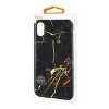Reiko iPhone X/iPhone XS Streak Marble iPhone Cover in Black - 4 of 4