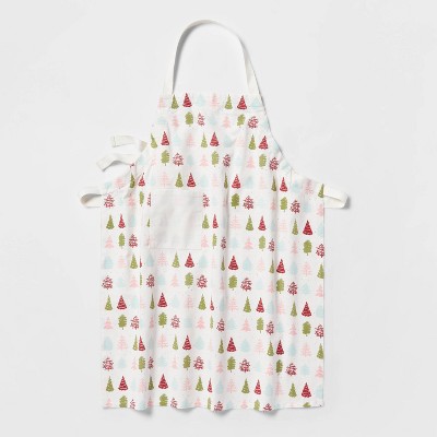 Cotton Evergreen Land Adult Apron - Threshold™