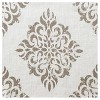 Nagano Belgian Linen Ikat Print Rod Pocket Window Curtain Panel Pair Exclusive Home - 3 of 4