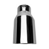 GOTGELIF 4" Inlet 6" Outlet 12" Long Stainless Steel Car Exhaust Tip Exhaust Muffler with Rolled Edge - 4 of 4