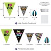 Big Dot of Happiness 80's Retro - DIY Totally 1980s Party Pennant Garland Decoration - Triangle Banner - 30 Pieces - 3 of 4
