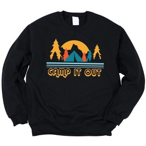 Simply Sage Market Women's Camp It Out Gildan Sweatshirt - 1 of 2