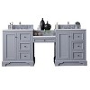 James Martin Signature Vanities De Soto 22" Optional Drawer Unit, Silver Gray - 2 of 2